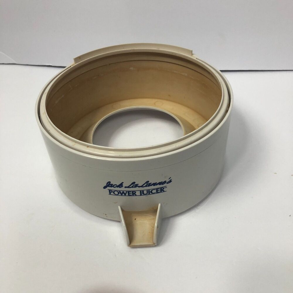 Jack LaLanne Power Juicer Model CL-003AP Replacement Part Receptacle with Spout